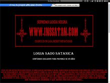 Tablet Screenshot of inssatan.com